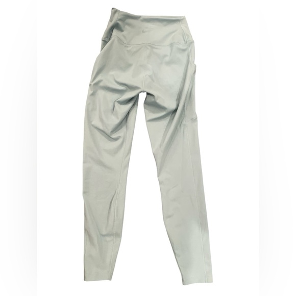 Nike Women’s Dri-Fit One High Waist 7/8 Leggings Size Small Cannon Green Color - Picture 5 of 10